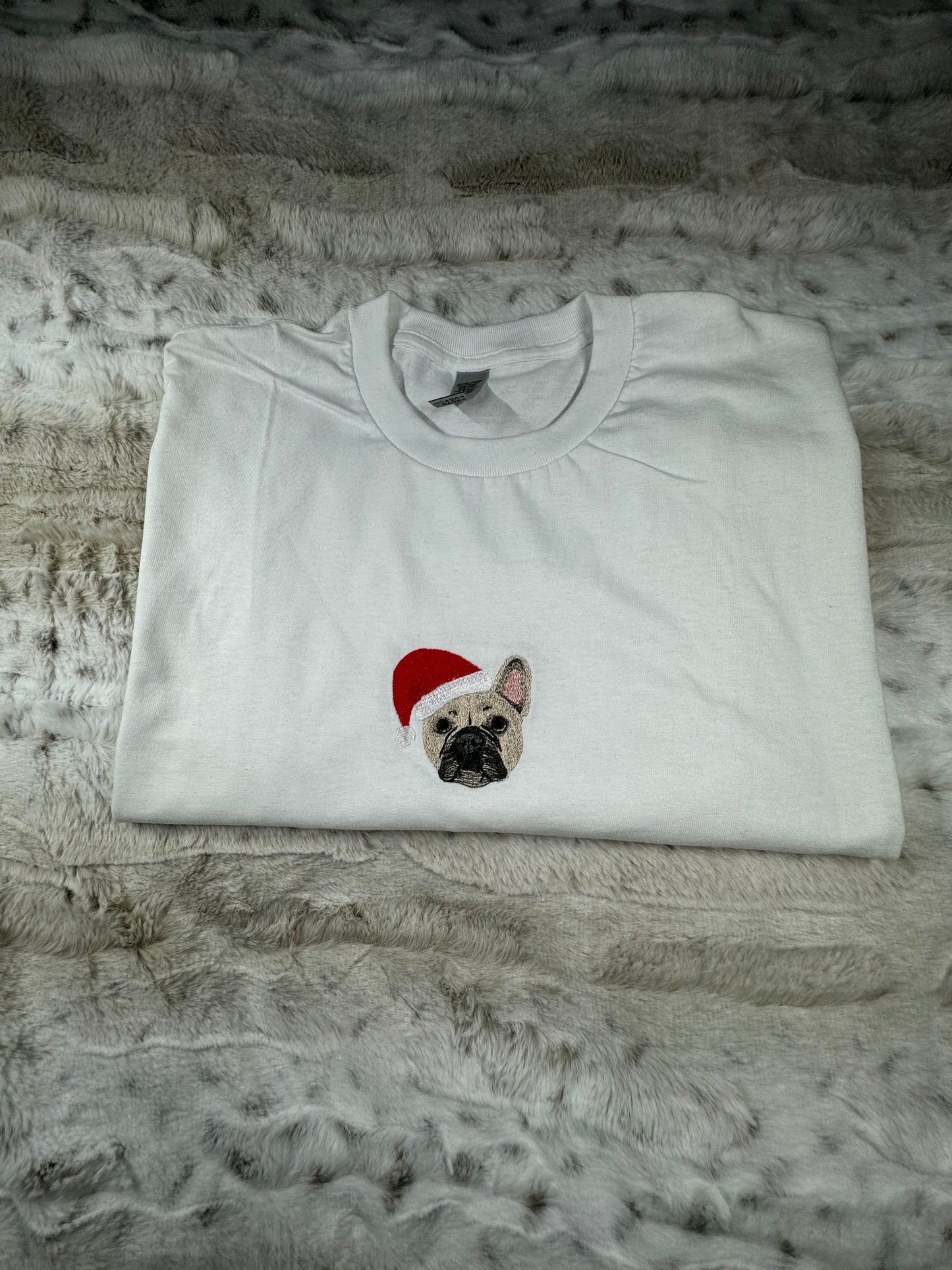 Christmas x 2 Pet Portrait Tshirt