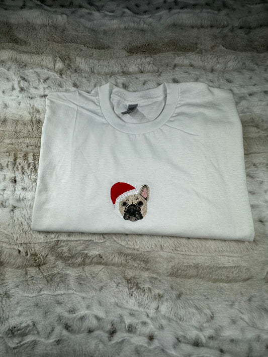 Christmas Pet Portrait Hoodie