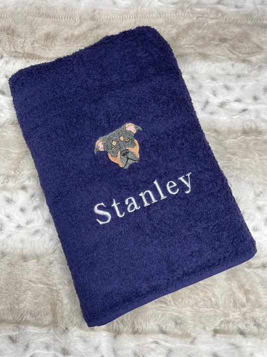 Pet Portrait Towel